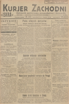 Kurjer Zachodni Iskra : dziennik polityczny, gospodarczy i literacki. R.18, 1927, nr 349