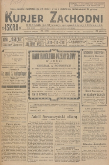 Kurjer Zachodni Iskra : dziennik polityczny, gospodarczy i literacki. R.18, 1927, nr 353