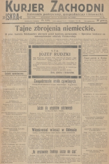 Kurjer Zachodni Iskra : dziennik polityczny, gospodarczy i literacki. R.18, 1927, nr 356