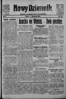 Nowy Dziennik. 1918 , nr 113