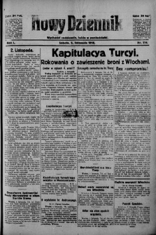Nowy Dziennik. 1918 , nr 114