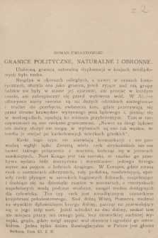 Bellona : miesięcznik wojskowy wydawany przez Wojskowy Instytut Naukowo-Wydawniczy. [R.6], [T.11], [1923], [Zeszyt 2]