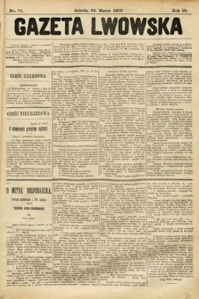 Gazeta Lwowska. 1903, nr 71