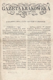 Gazeta Krakowska. 1820 , nr 55