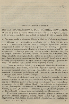 Bellona : miesięcznik wojskowy wydawany przez Wojskowy Instytut Naukowo-Wydawniczy. R.7, T.16, 1924, Zeszyt 3