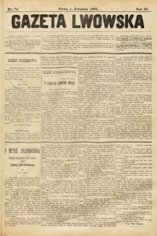 Gazeta Lwowska. 1903, nr 74