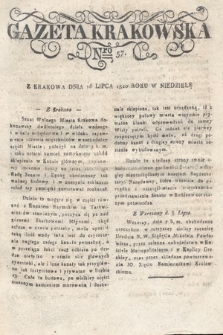 Gazeta Krakowska. 1820 , nr 57