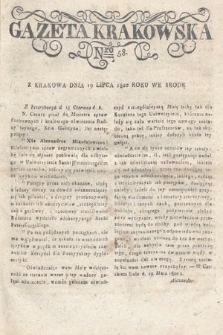 Gazeta Krakowska. 1820 , nr 58