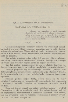 Bellona : miesięcznik wojskowy wydawany przez Wojskowy Instytut Naukowo-Wydawniczy. R.10, T.28, 1927, Zeszyt 2