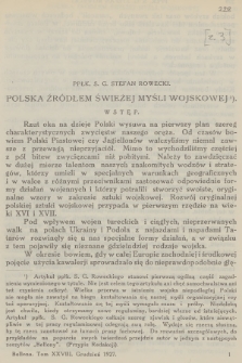 Bellona : miesięcznik wojskowy wydawany przez Wojskowy Instytut Naukowo-Wydawniczy. R.10, T.28, 1927, Zeszyt 3