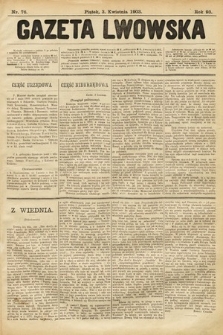 Gazeta Lwowska. 1903, nr 76