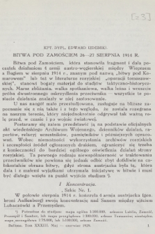 Bellona : dwumiesięcznik wojskowy wydawany przez Wojskowy Instytut Naukowo-Wydawniczy. R.11, T.33, 1929, Zeszyt 3