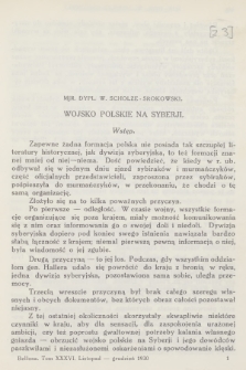 Bellona : dwumiesięcznik wojskowy wydawany przez Wojskowy Instytut Naukowo-Wydawniczy. R.12, T.36, 1930, Zeszyt 3