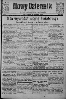 Nowy Dziennik. 1918 , nr 137