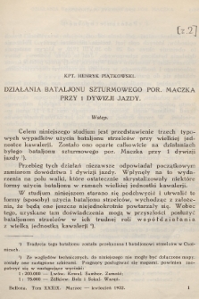 Bellona : dwumiesięcznik wojskowy wydawany przez Wojskowy Instytut Naukowo-Wydawniczy. R.14, T.39, 1932, Zeszyt 2