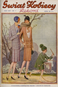 Świat Kobiecy. R.8, 1928, nr 7 + wkładka