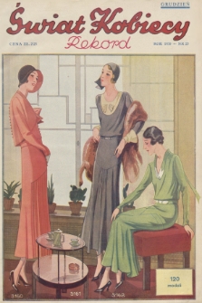 Świat Kobiecy. R.10, 1930, nr 23 + dod. + wkładka