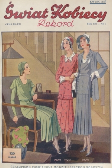 Świat Kobiecy. R.11, 1931, nr 7
