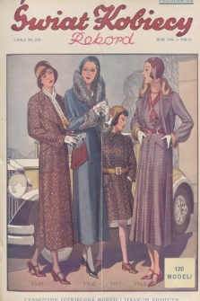 Świat Kobiecy. R.11, 1931, nr 19