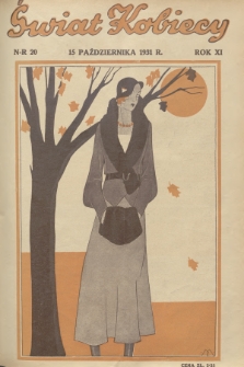 Świat Kobiecy. R.11, 1931, nr 20