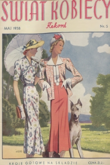 Świat Kobiecy Rekord. R.18, 1938, nr 5 + wkładka