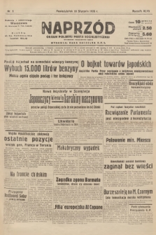 Naprzód : organ Polskiej Partji Socjalistycznej. 1938, nr 9