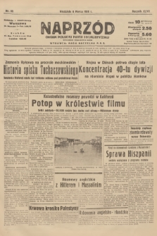 Naprzód : organ Polskiej Partji Socjalistycznej. 1938, nr 65