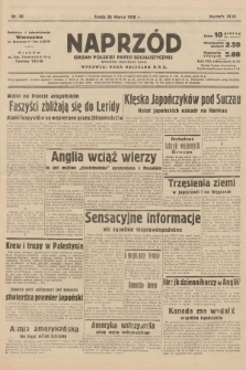 Naprzód : organ Polskiej Partji Socjalistycznej. 1938, nr 90