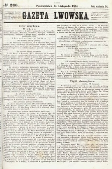 Gazeta Lwowska. 1864, nr 260