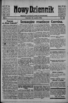 Nowy Dziennik. 1918 , nr 154