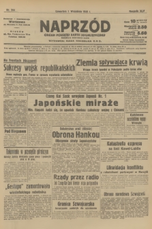 Naprzód : organ Polskiej Partji Socjalistycznej. 1938, nr 244