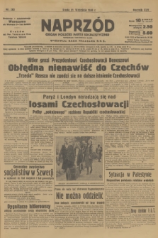 Naprzód : organ Polskiej Partji Socjalistycznej. 1938, nr 265