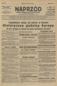 Naprzód : organ Polskiej Partji Socjalistycznej. 1938, nr 276