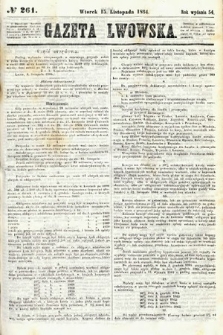 Gazeta Lwowska. 1864, nr 261