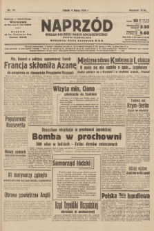 Naprzód : organ Polskiej Partji Socjalistycznej. 1939, nr 63