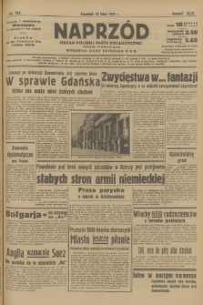 Naprzód : organ Polskiej Partji Socjalistycznej. 1939, nr 193