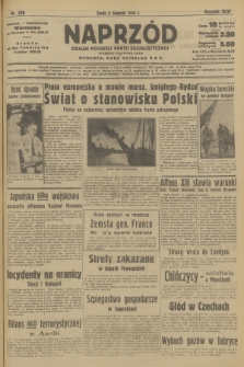Naprzód : organ Polskiej Partji Socjalistycznej. 1939, nr 220