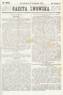 Gazeta Lwowska. 1864, nr 266