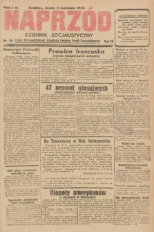 Naprzód : dziennik socjalistyczny : organ Wojewódzkiego Komitetu Polskiej Partii Socjalistycznej. 1946, nr 58