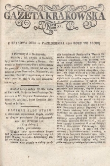 Gazeta Krakowska. 1820 , nr 82