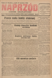 Naprzód : dziennik socjalistyczny : organ Wojewódzkiego Komitetu Polskiej Partii Socjalistycznej. 1946, nr 67