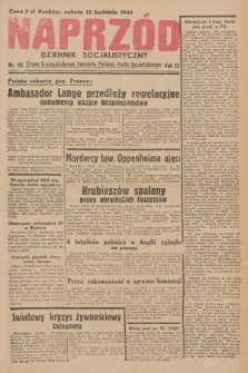 Naprzód : dziennik socjalistyczny : organ Wojewódzkiego Komitetu Polskiej Partii Socjalistycznej. 1946, nr 68