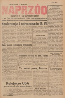 Naprzód : dziennik socjalistyczny : organ Wojewódzkiego Komitetu Polskiej Partii Socjalistycznej. 1946, nr 99