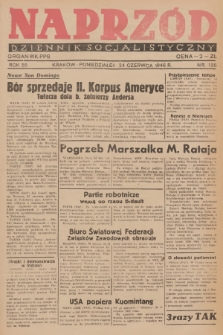 Naprzód : dziennik socjalistyczny : organ WK PPS. 1946, nr 135
