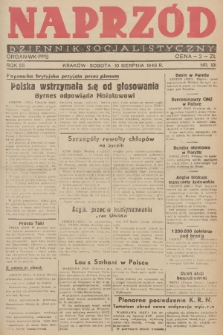 Naprzód : dziennik socjalistyczny : organ WK PPS. 1946, nr 181