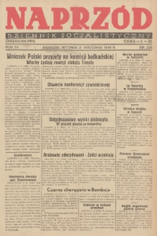 Naprzód : dziennik socjalistyczny : organ WK PPS. 1946, nr 205