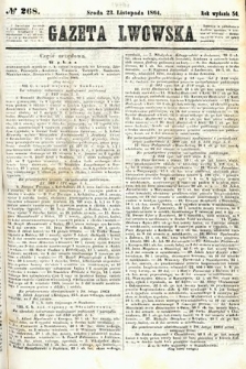 Gazeta Lwowska. 1864, nr 268