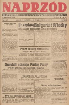 Naprzód : dziennik socjalistyczny : organ WK PPS. 1946, nr 238