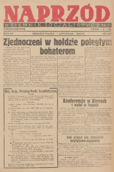 Naprzód : dziennik socjalistyczny : organ WK PPS. 1946, nr 264
