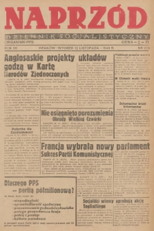 Naprzód : dziennik socjalistyczny : organ WK PPS. 1946, nr 275